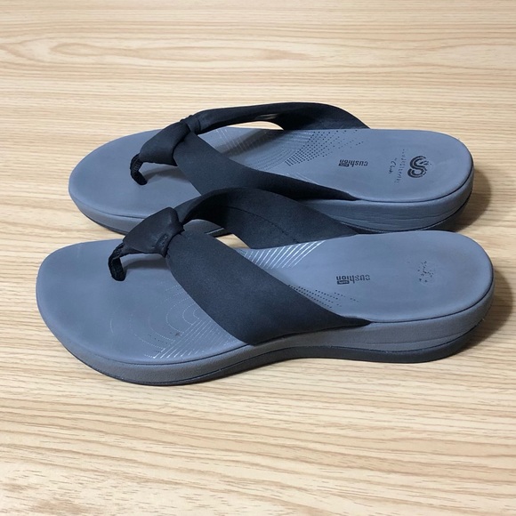 Clarks Cloudsteppers Cushion Flip Flops Size 9M. - Picture 6 of 10